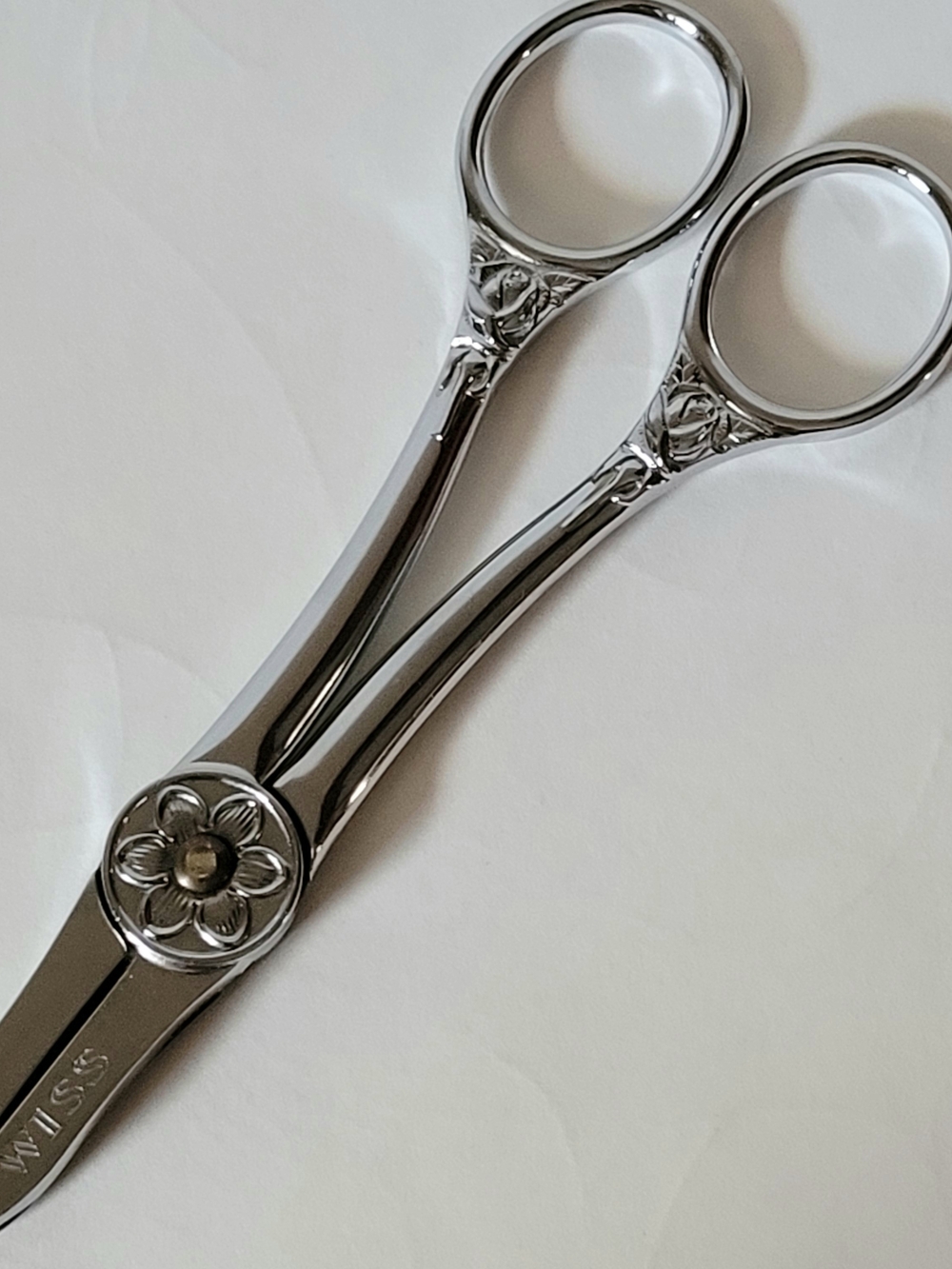 Vintage,Beautiful Wiss FH4 Floral Pruner Shears -Silver 6.5 Inch